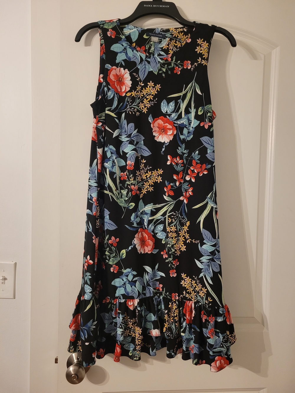 Tommy Hilfiger Black Floral Dress